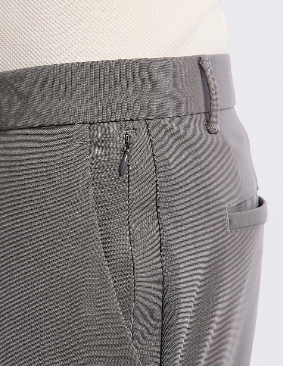 Pantalón business casual regular slim vittorio forti para hombre