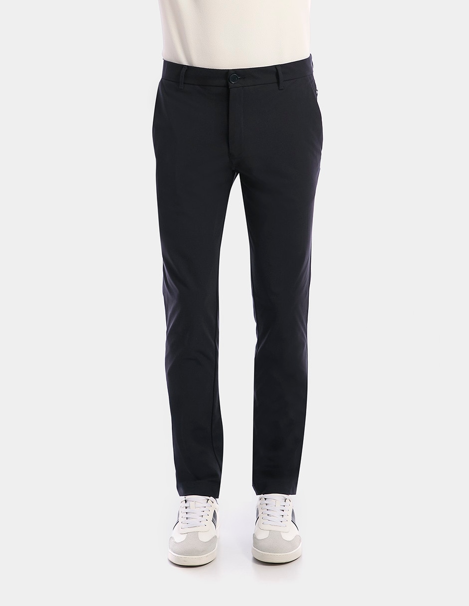 Pantal—n business casual regular slim para hombre Pantal—n business casual regular slim para hombre