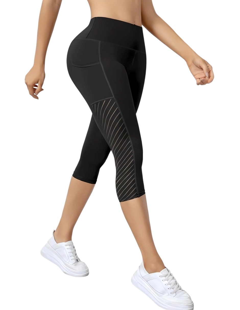 Legging a la cintura con elástico para mujer