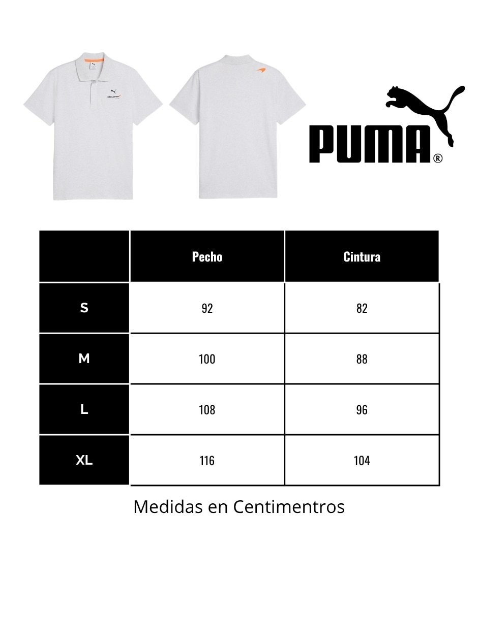 Playera puma cuello polo para hombre