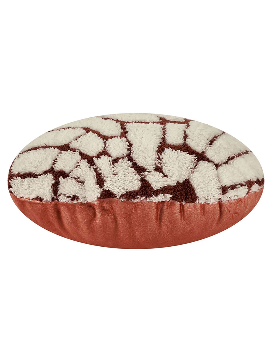 Cojín decorativo Jacquard concha vainilla 4