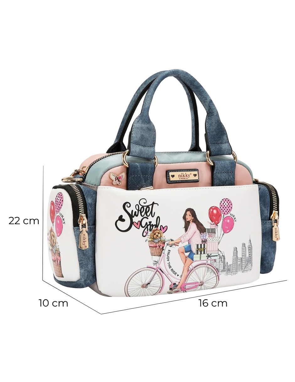 Bolsa dome Nikky Sweet Girl para mujer