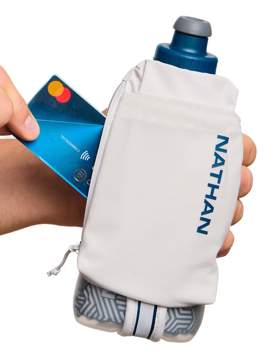 Botella hidratación Nathan de plástico con tapa rosca 532 ml