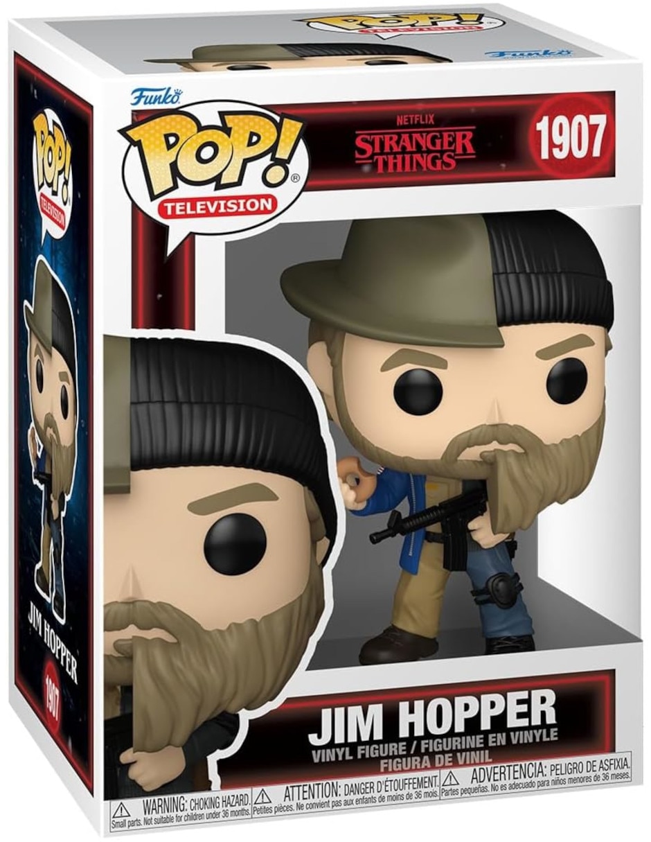 Figura de colección stranger things jim hopper 2