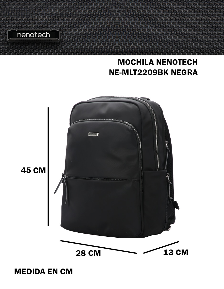 Con portalaptop Nenotech A71219 impermeable unisex