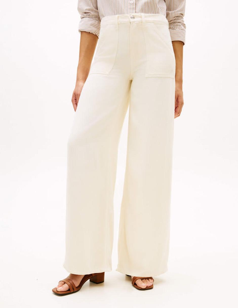 Pantalón regular regular para mujer