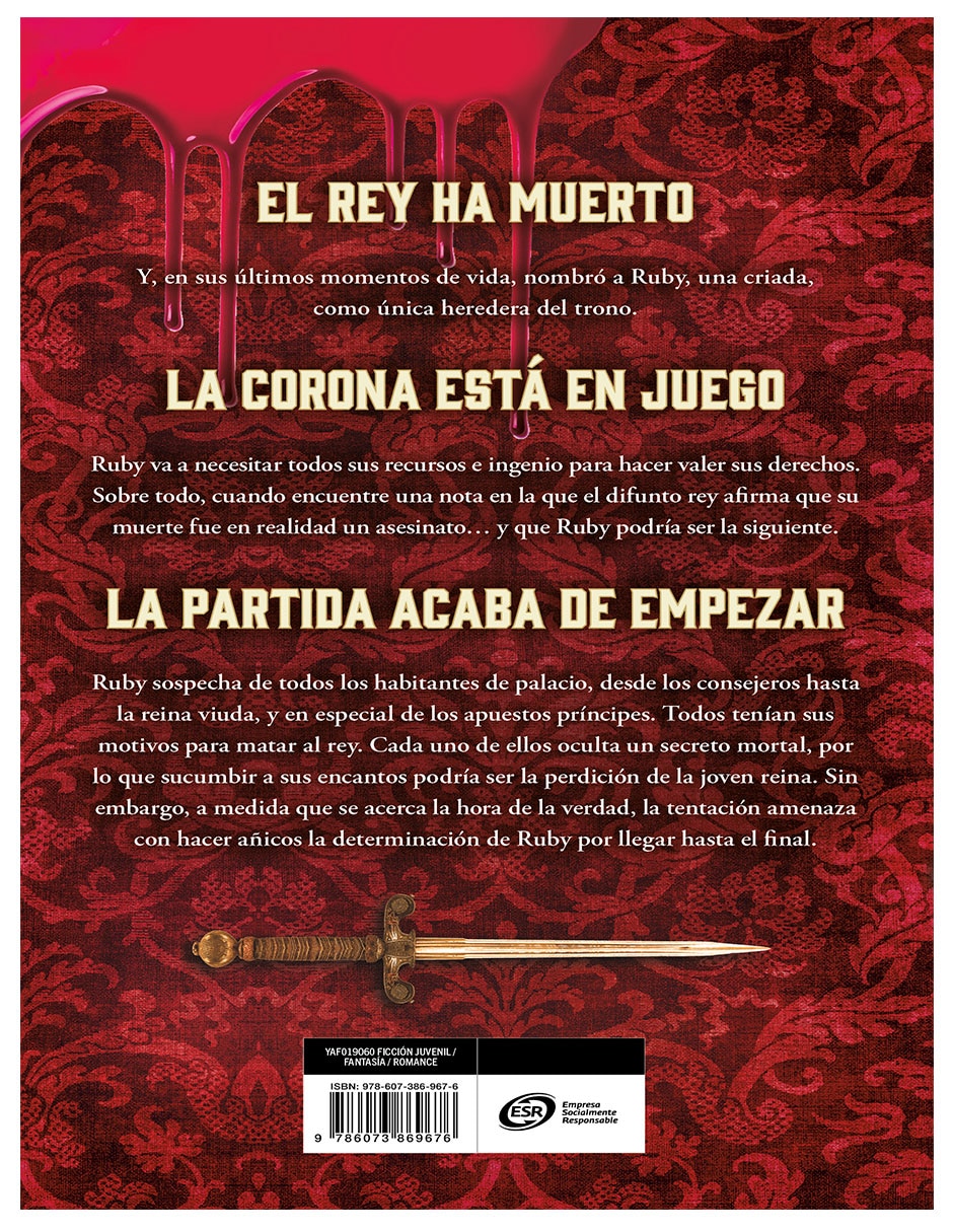 Libro Rojo como sangre azul de Elizabeth Hart