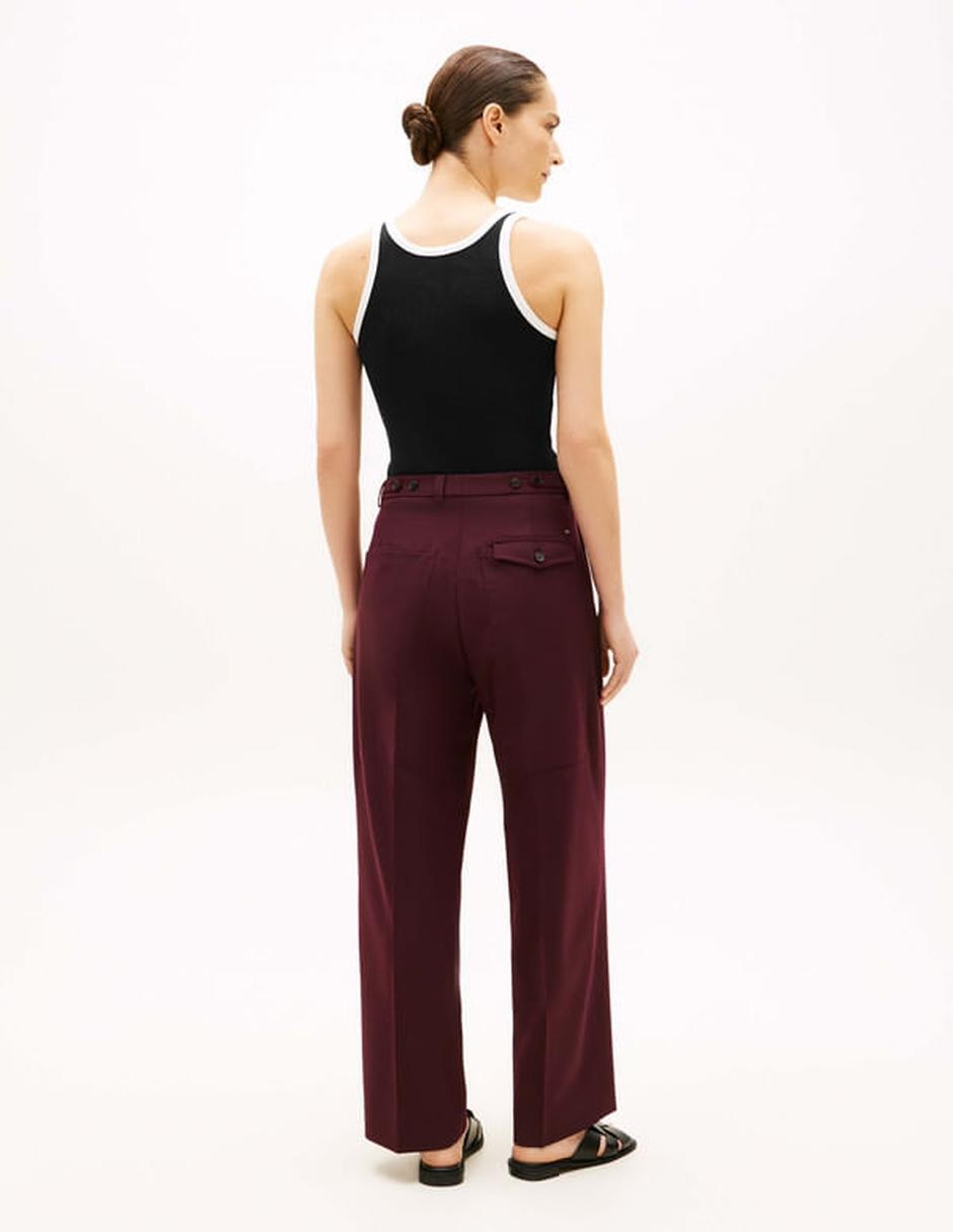 Pantalón regular relajado para mujer 2