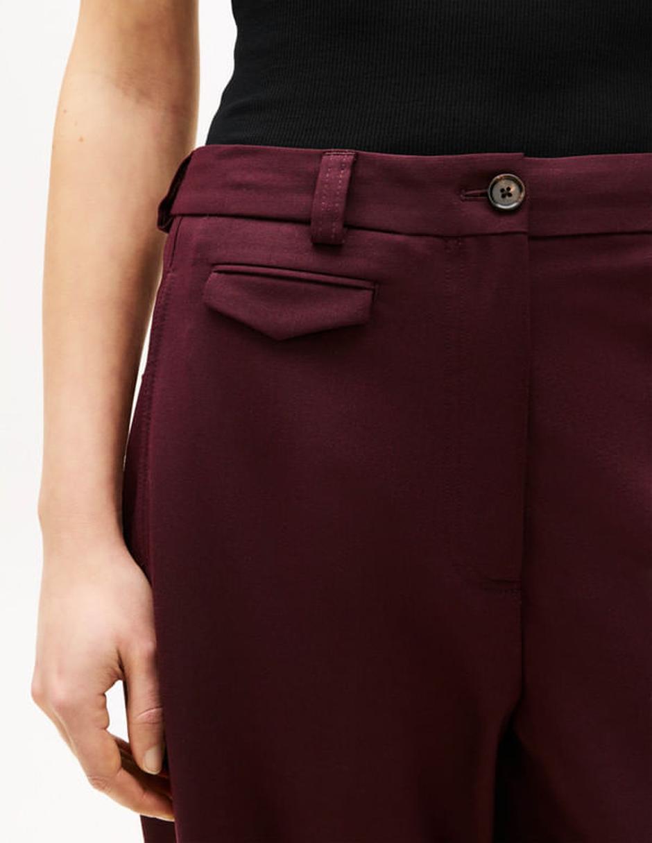 Pantalón regular relajado para mujer 5
