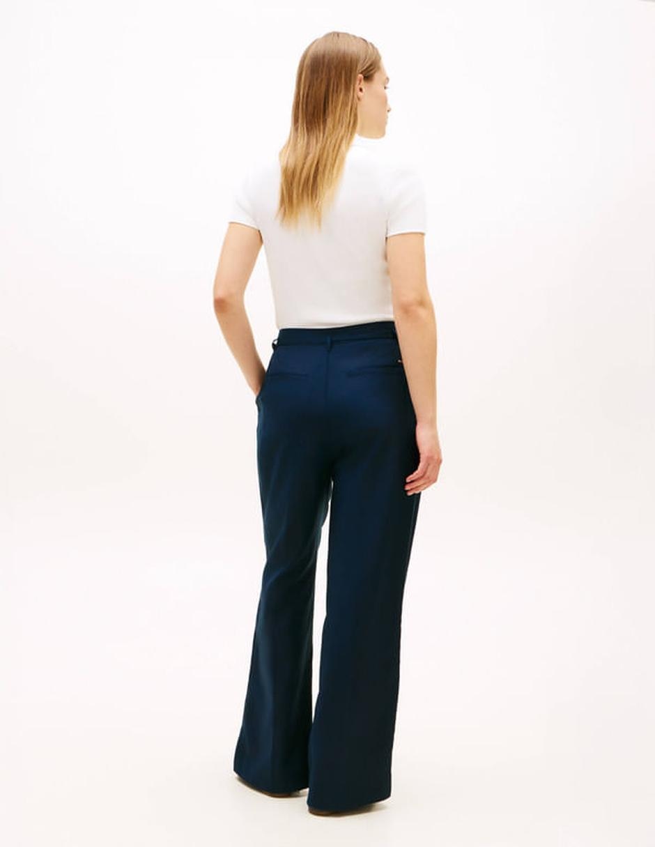 Pantalón regular amplio para mujer 5