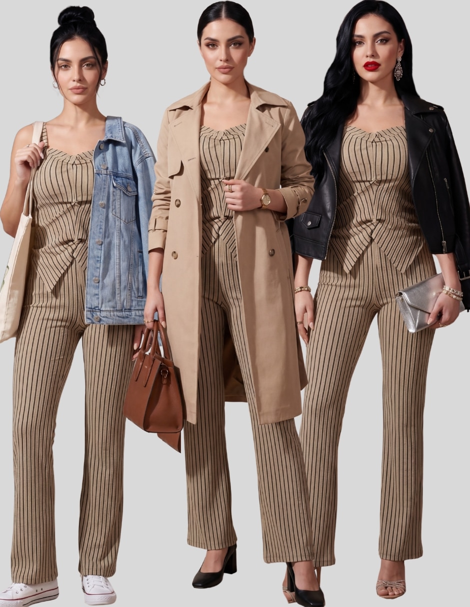 Conjunto casual conjuntos de mujer para mujer 6