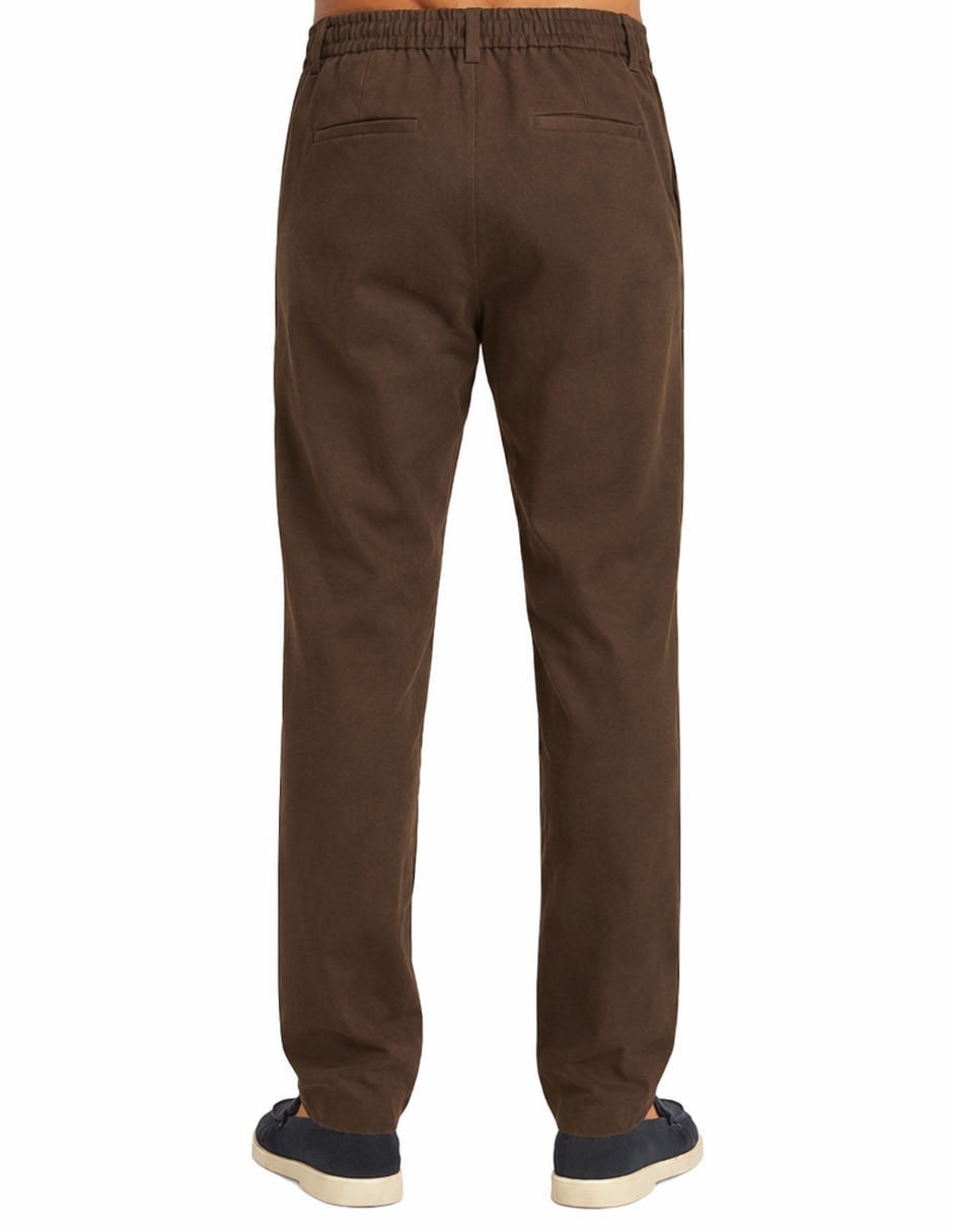 Pantalón casual de vestir slim nerano trouser para hombre 4