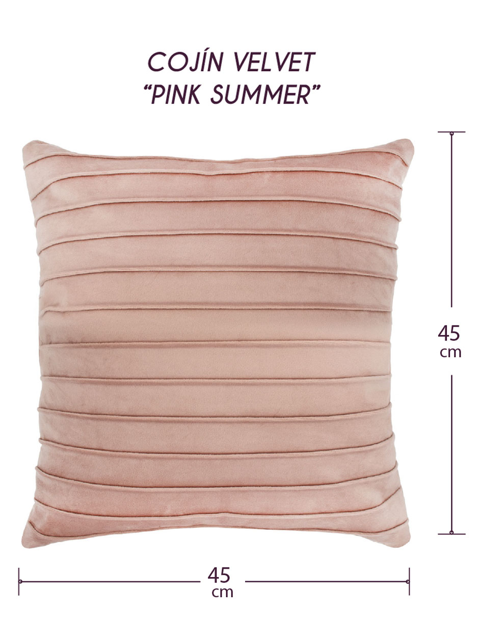 Cojín summer pink 5