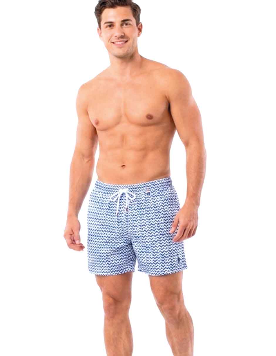 Traje de baño cintura elástica para hombre