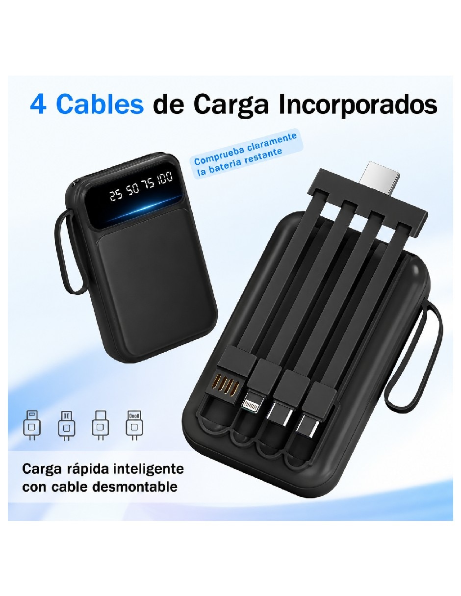 Batería recargable Genérica 10000 mAh