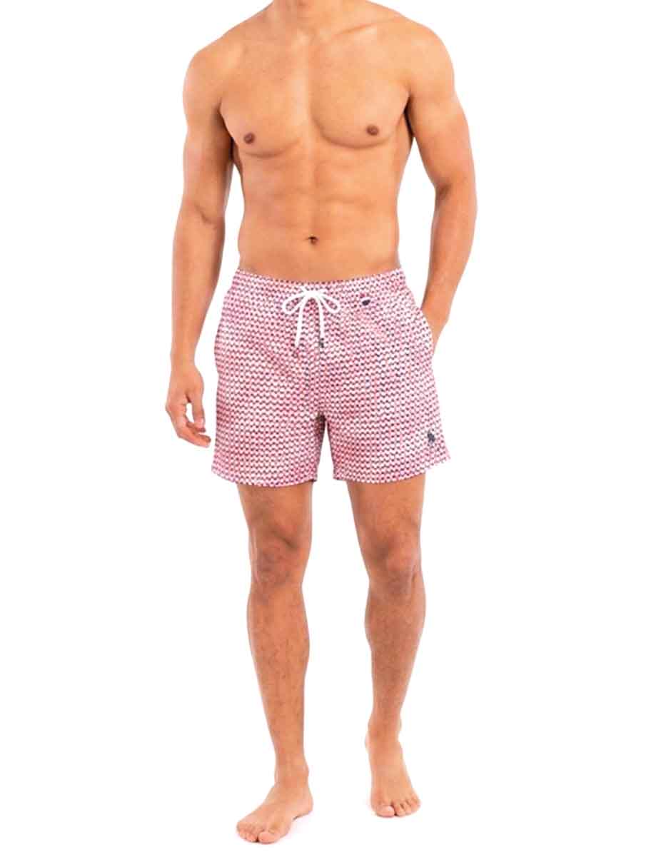Traje de baño cintura elástica para hombre 8