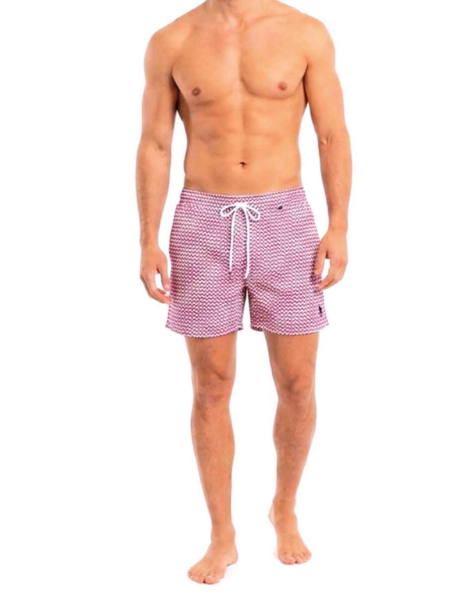 Traje de baño cintura elástica para hombre 1