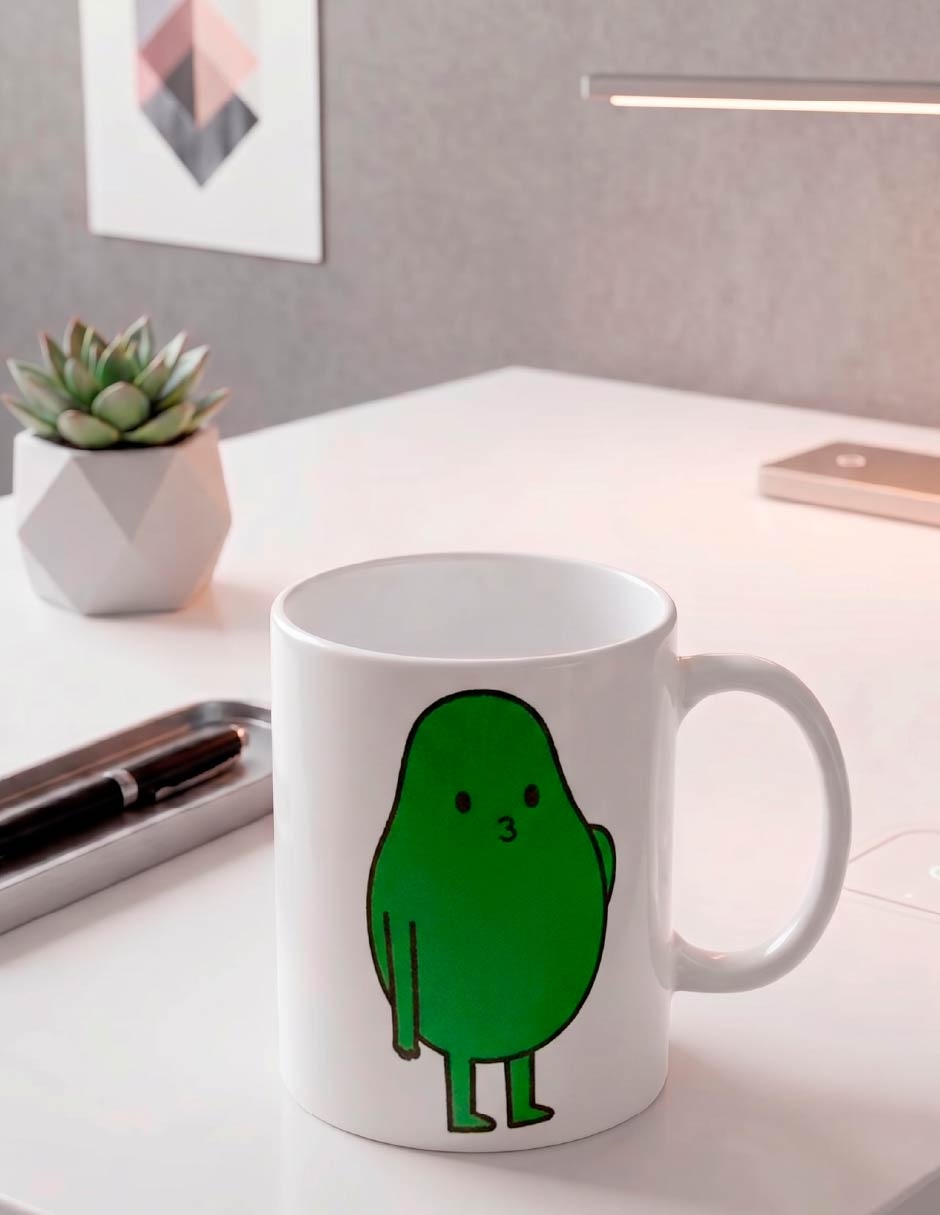 Set de tazas con difusor clásica Luxo 2 piezas