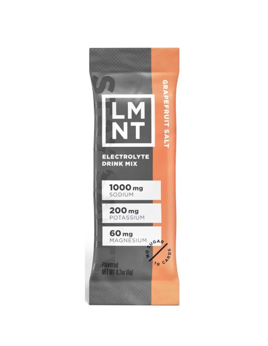 Suplementos alimenticios Electrolitos LMNT sin azúcar sabor toronja