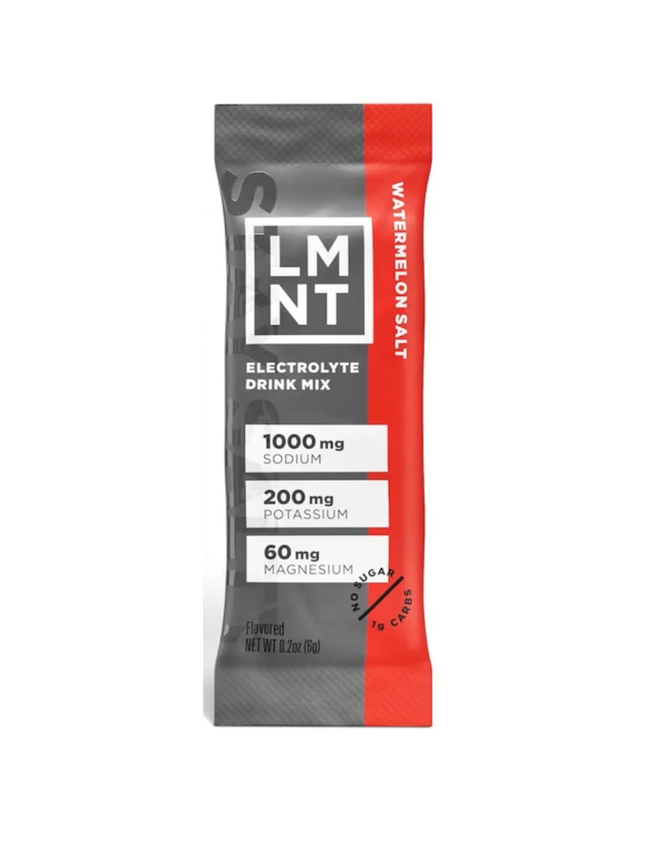 Suplementos alimenticios Electrolitos LMNT sin azúcar sabor sandia