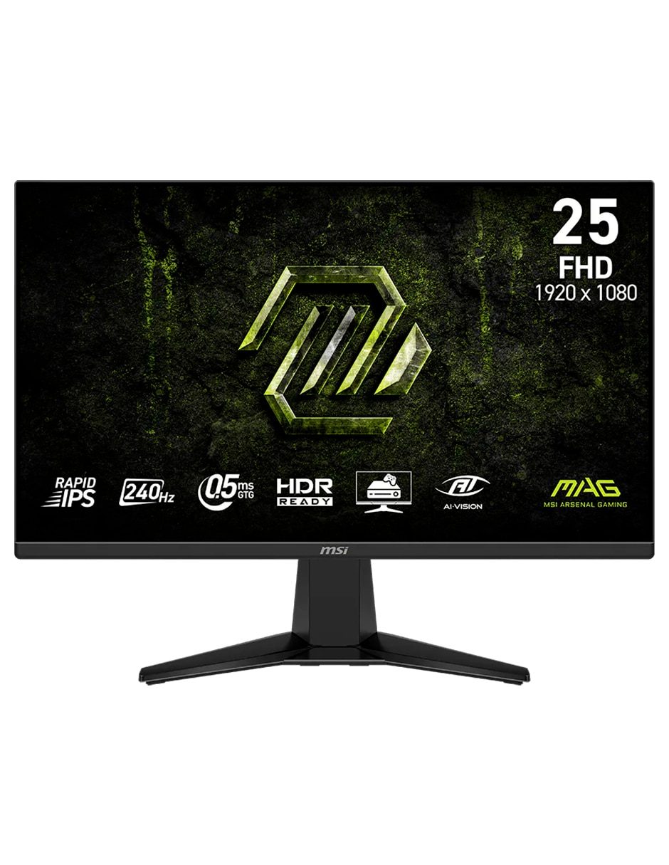 Monitor gamer MAG 255F X24 IPS Full HD 25 pulgadas