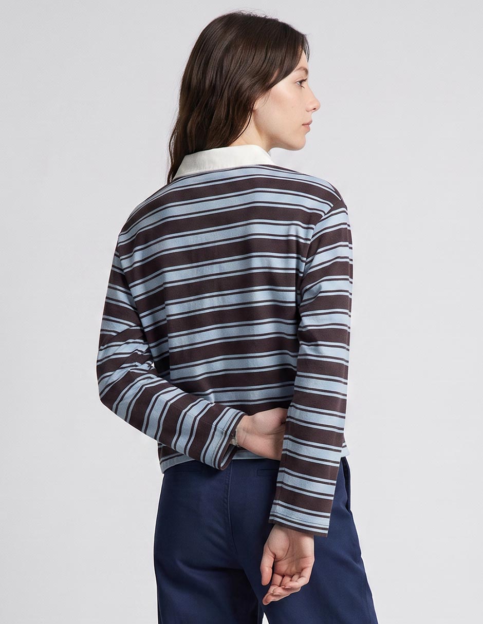 Playera tipo polo para mujer 2