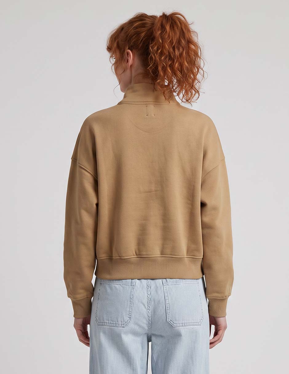 Sudadera cuello alto para mujer 2