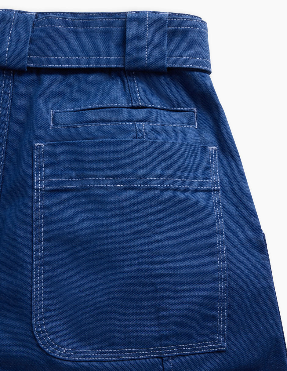 Gap Studio Pantalon Reljado con Cinturón