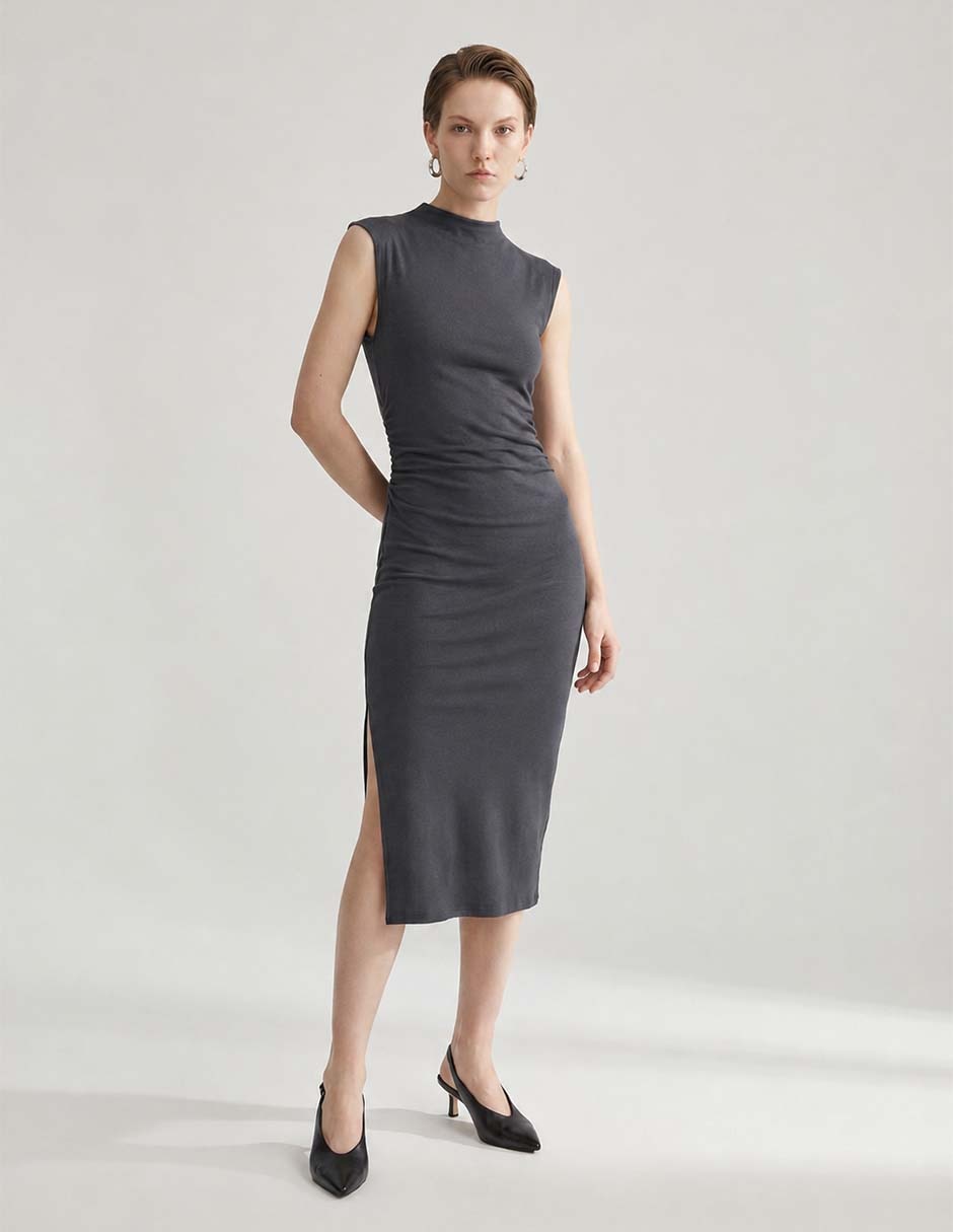 Vestido crop casual para mujer