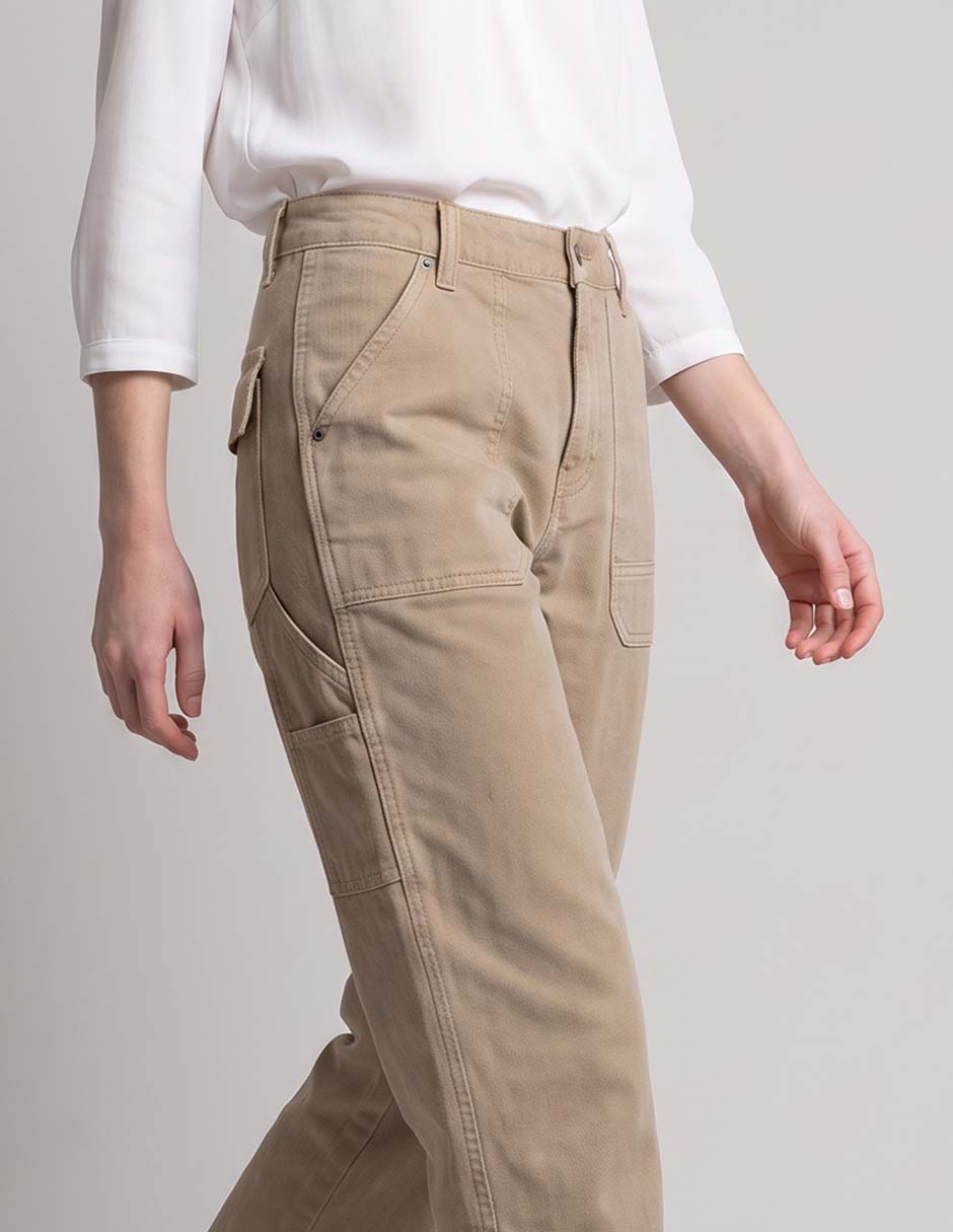 Pantalón carpenter straight para mujer 3