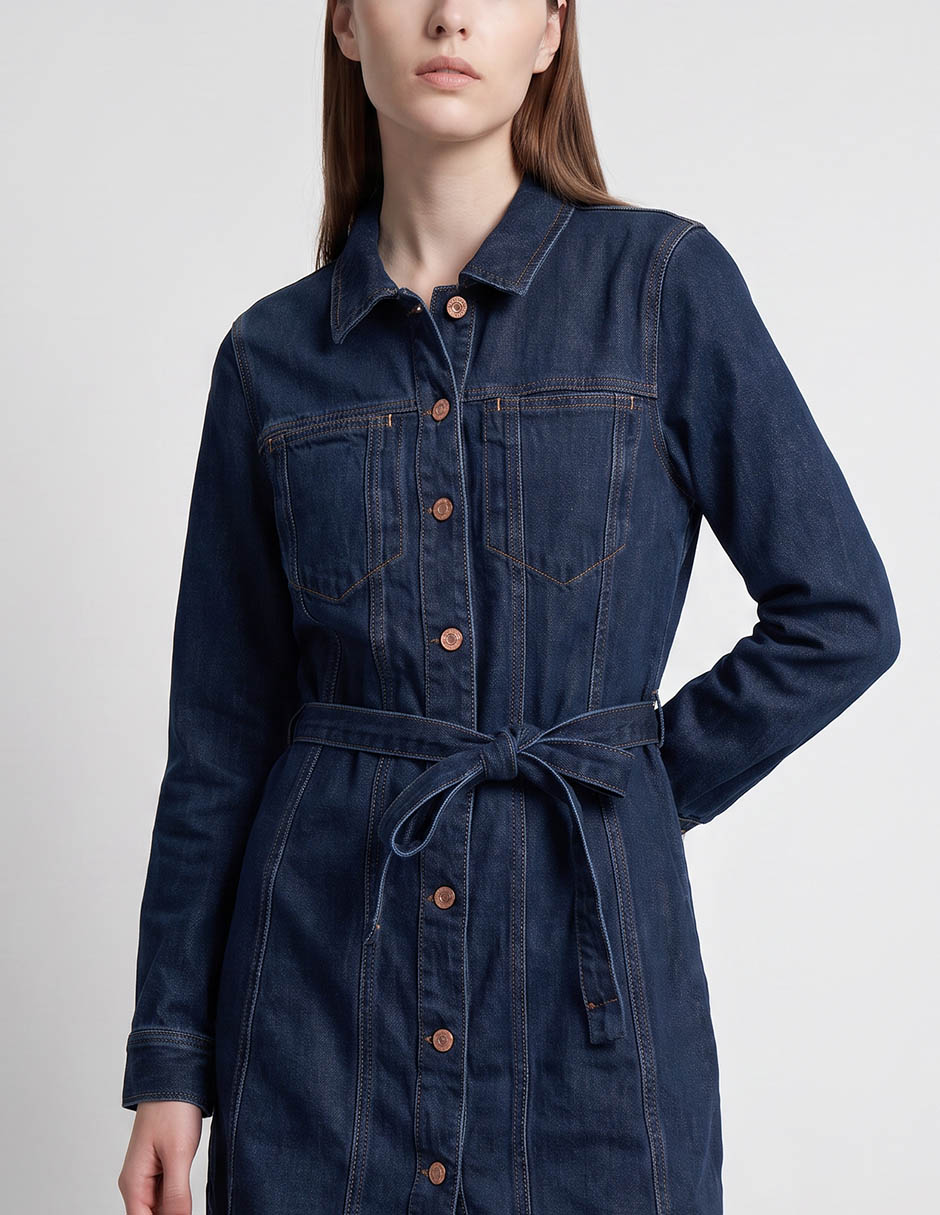 Vestido corto casual para mujer