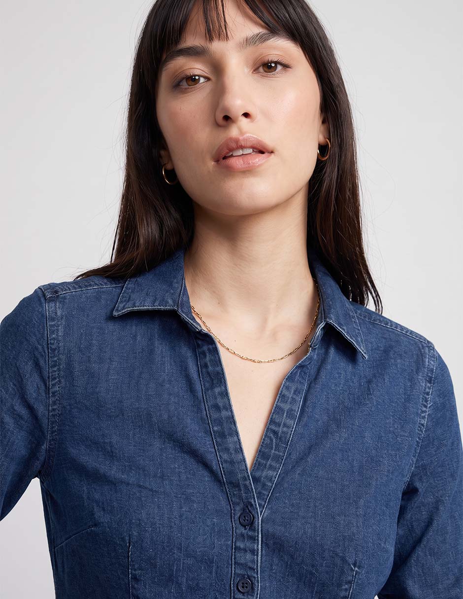 Blusa manga larga para mujer 3