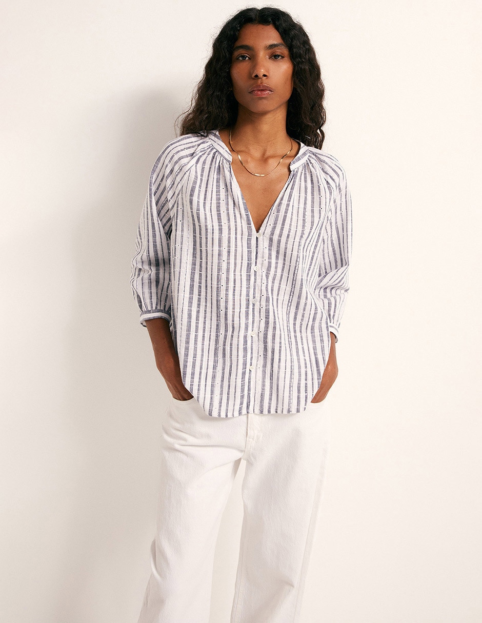Blusa manga larga para mujer Blusa manga larga para mujer