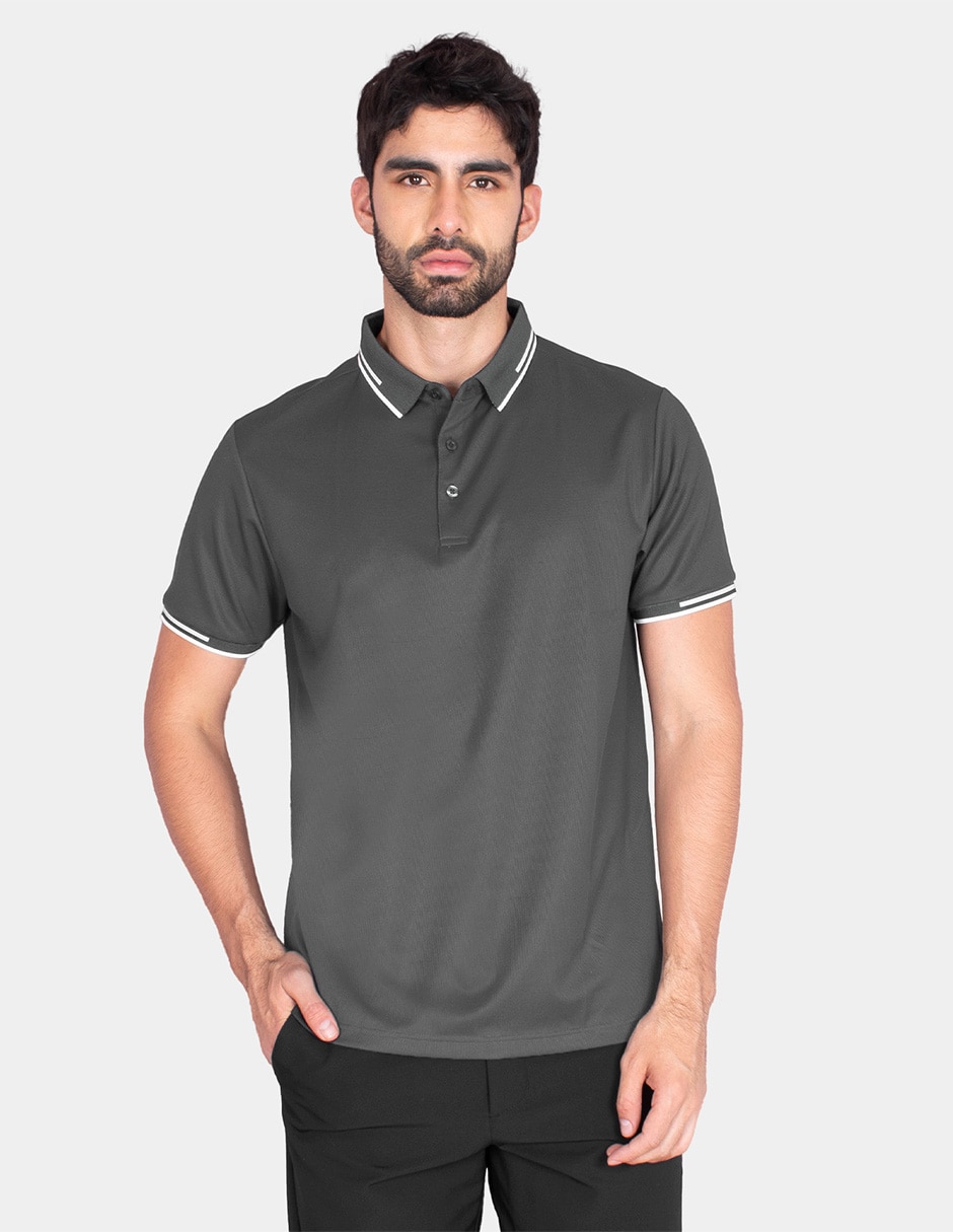 Playera tipo polo generra para hombre