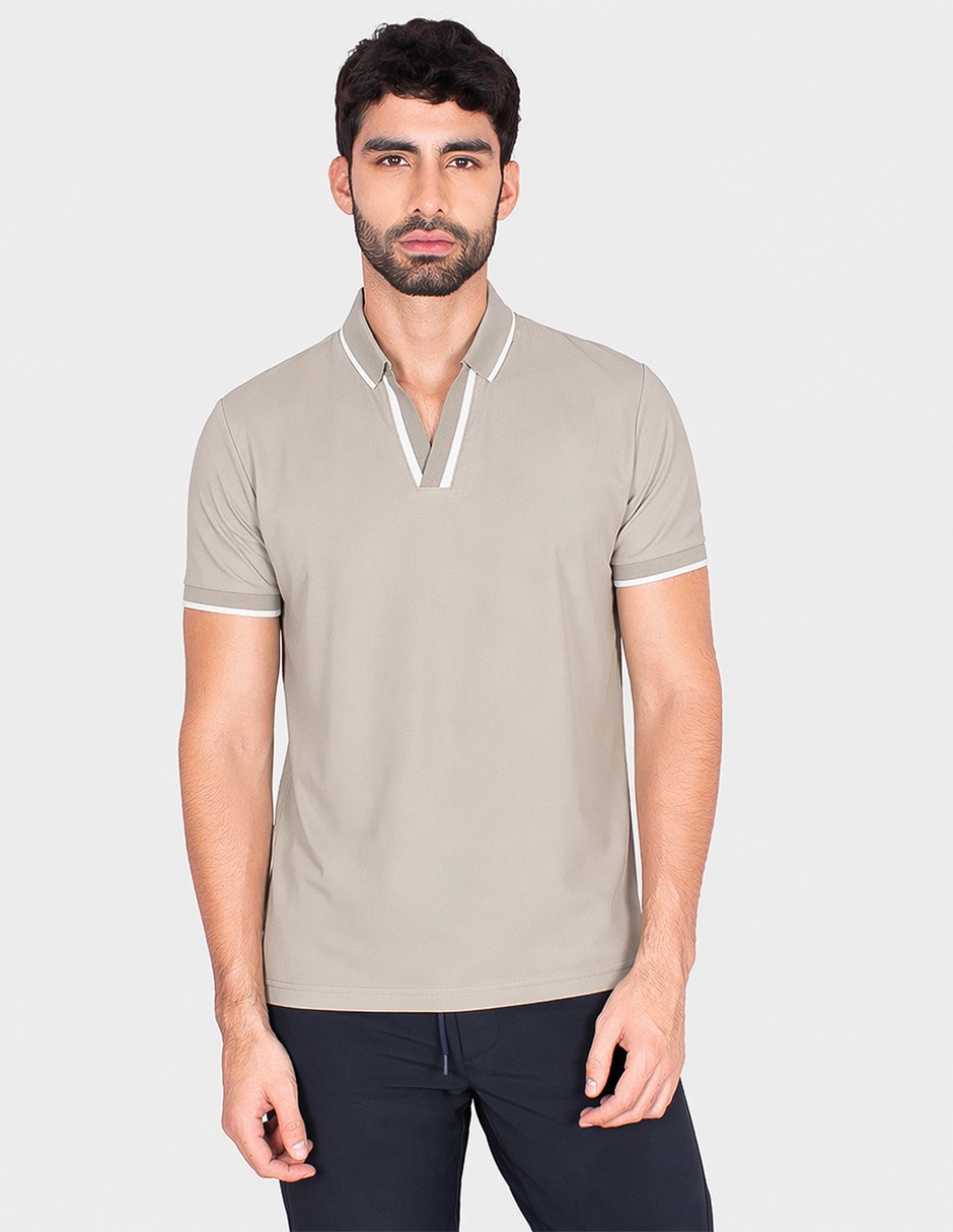 Playera tipo polo para hombre