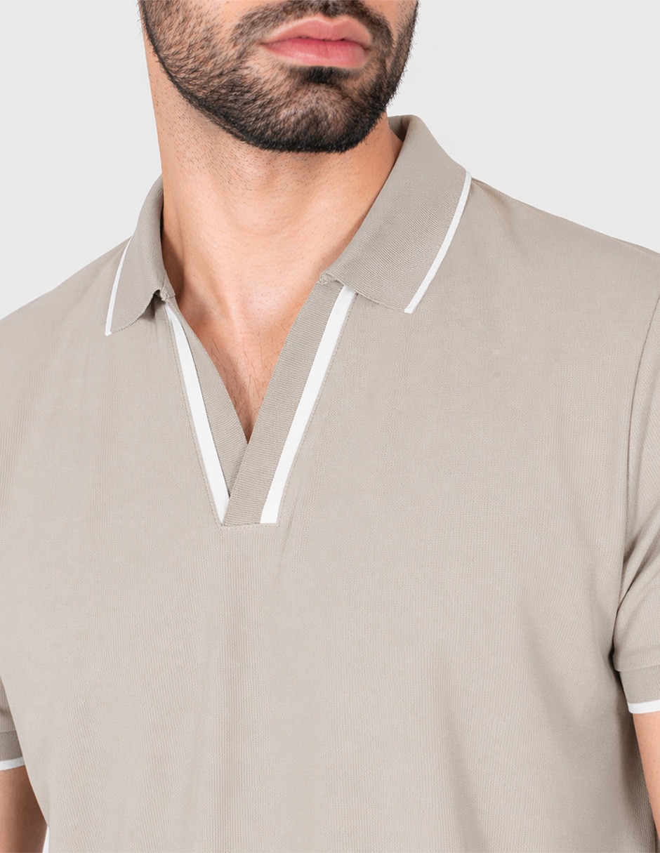Playera tipo polo generra para hombre