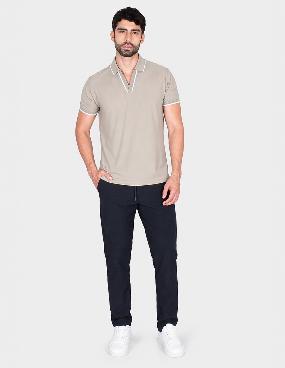 Playera tipo polo generra para hombre