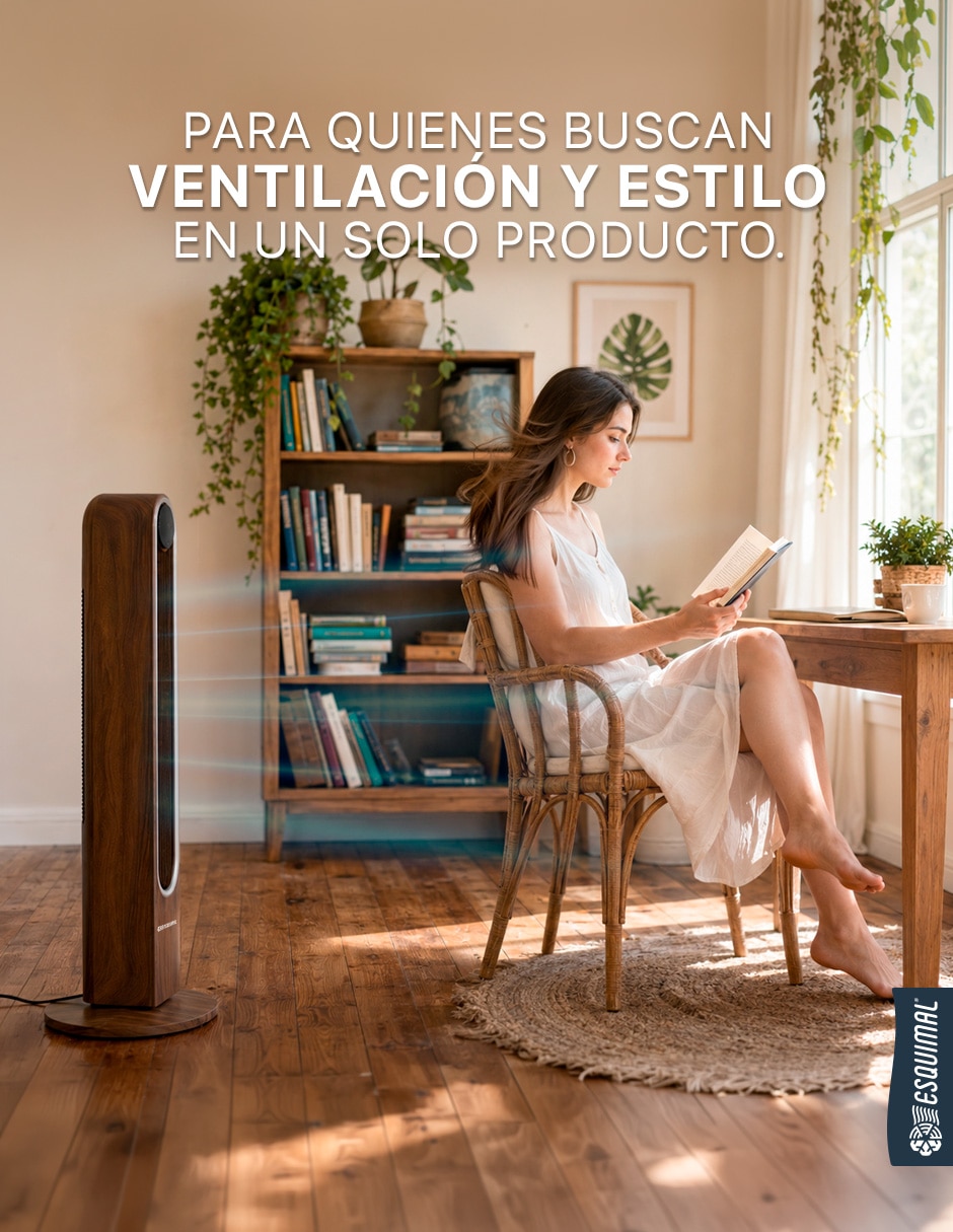 Ventilador de torre con control remoto 4 velocidades 4