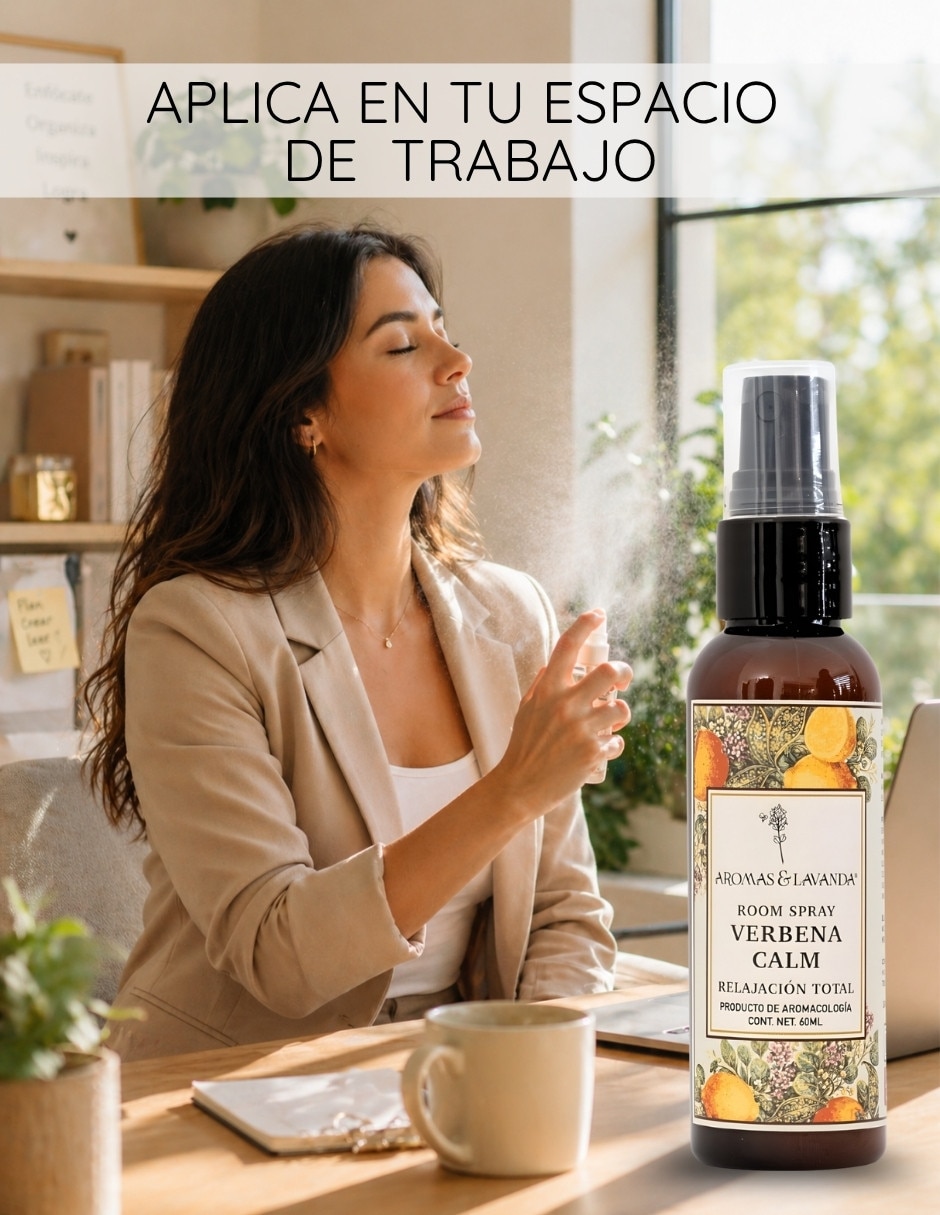 Set aromático Aromas Lavanda Calma y Relajacionen Trabajo de verbena 3