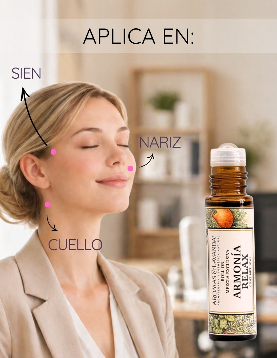 Set aromático Aromas Lavanda Calma y Relajacionen Trabajo de verbena 5