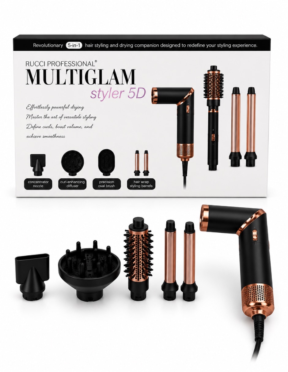 Secadora de cabello Multiglam Styler HD123 Secadora de cabello Multiglam Styler HD123