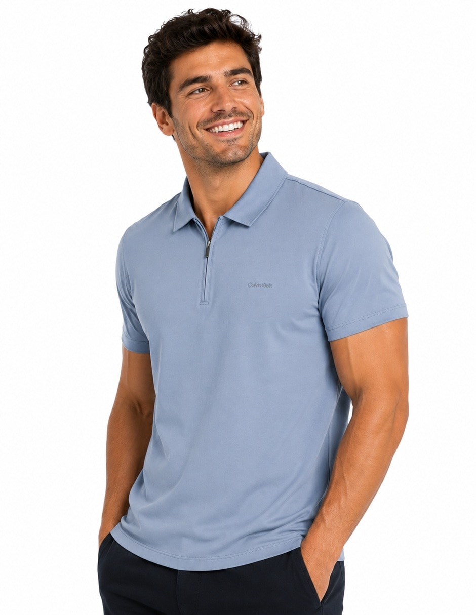 Playera calvin klein jeans cuello polo para hombre