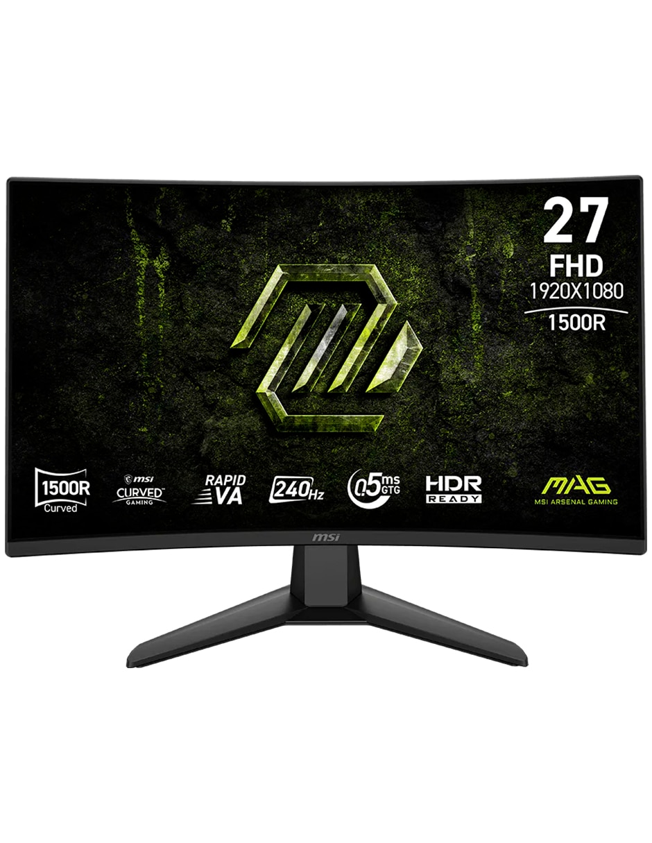 Monitor gamer MAG 274CF X24 va Full HD 27 pulgadas