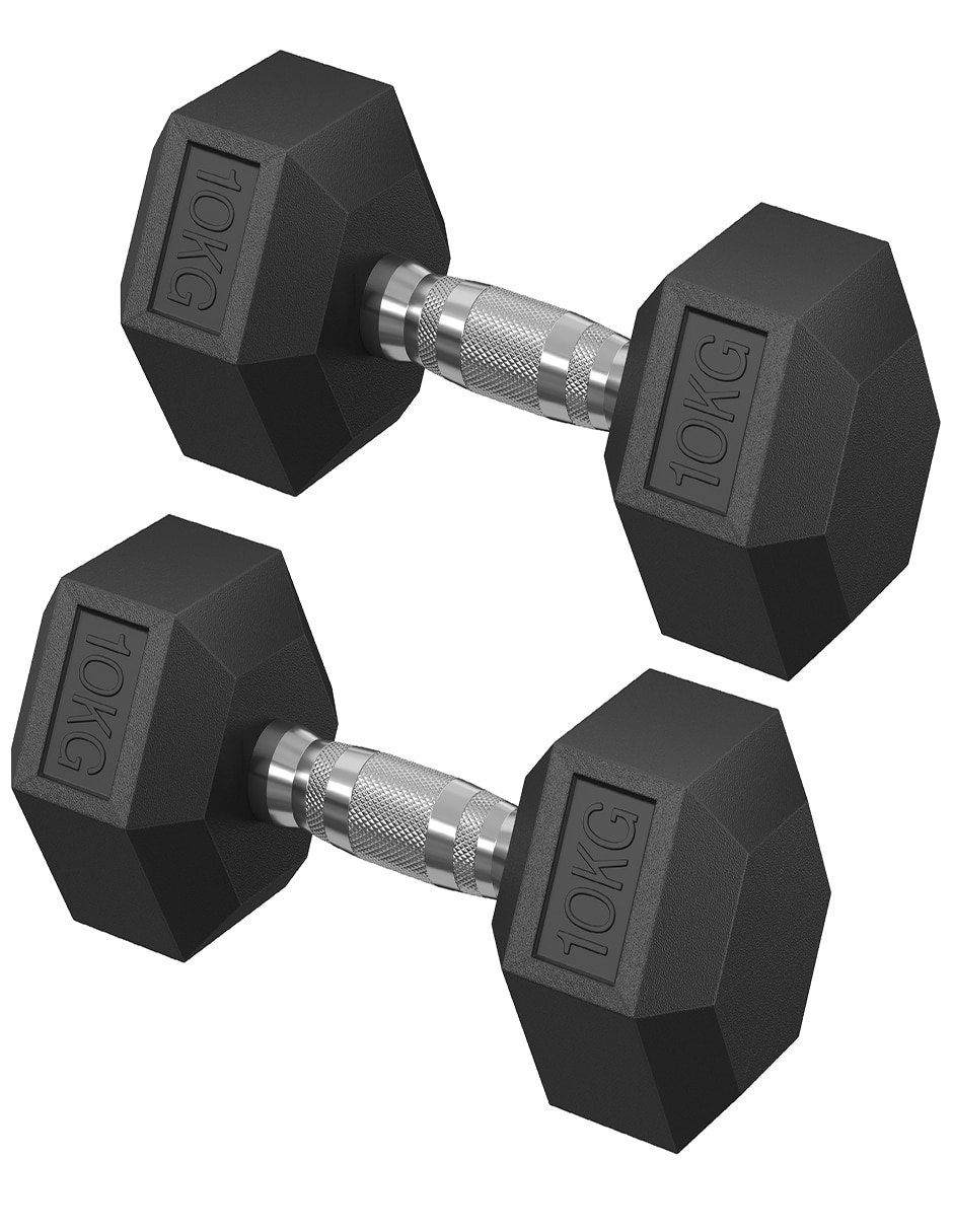 Set mancuerna de peso fijo 10 kg 2 piezas Set mancuerna de peso fijo 10 kg 2 piezas
