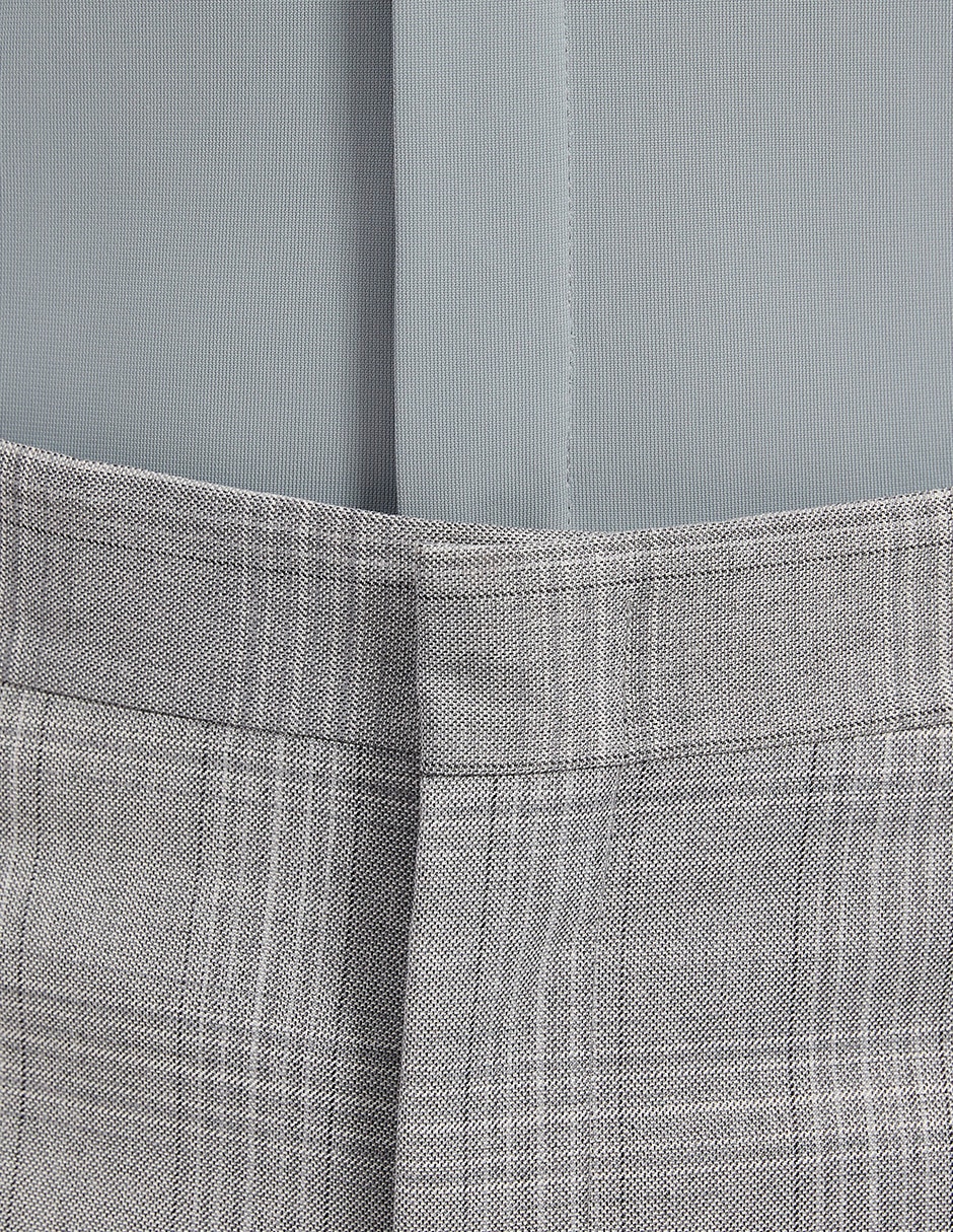 Pantalón formal de vestir regular vittorio forti y viscosa para hombre