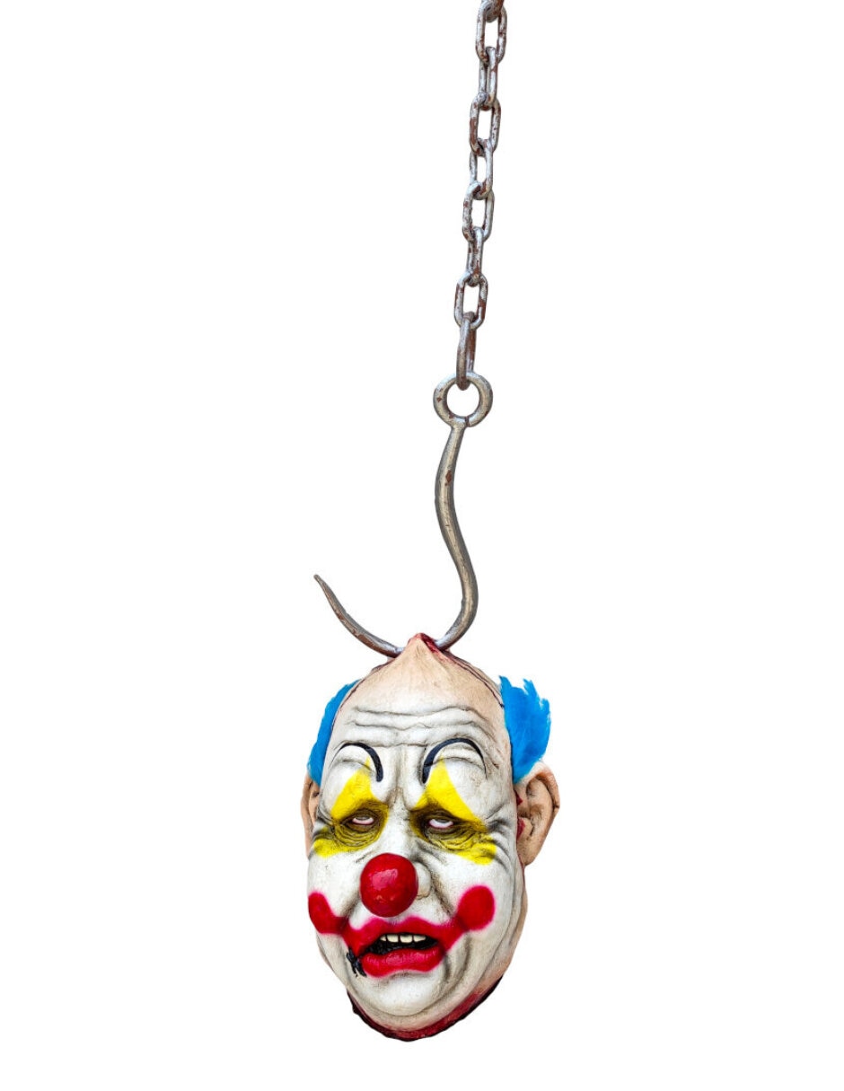 Figura decorativa de Cabeza Payaso Rev