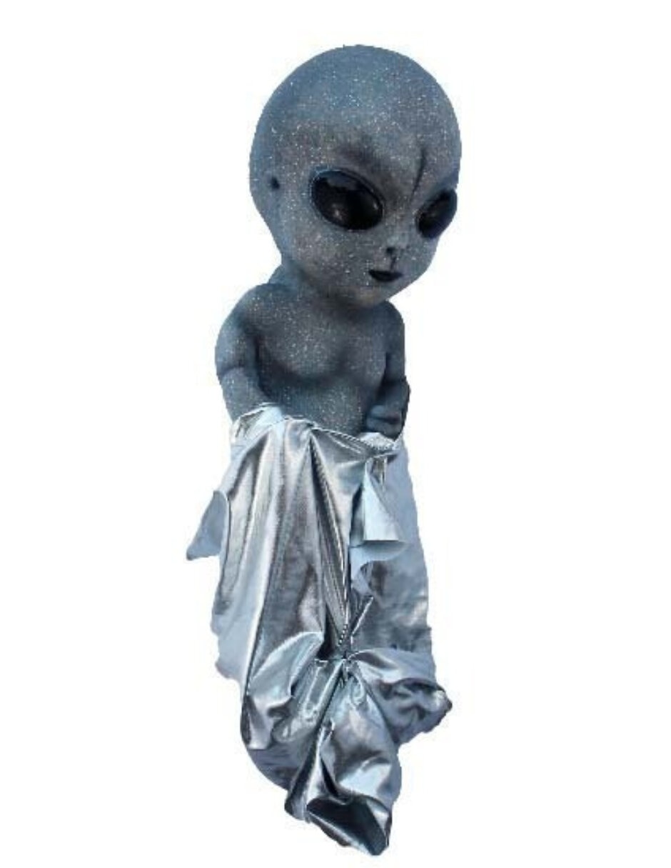 Figura decorativa de muñeco alien 5