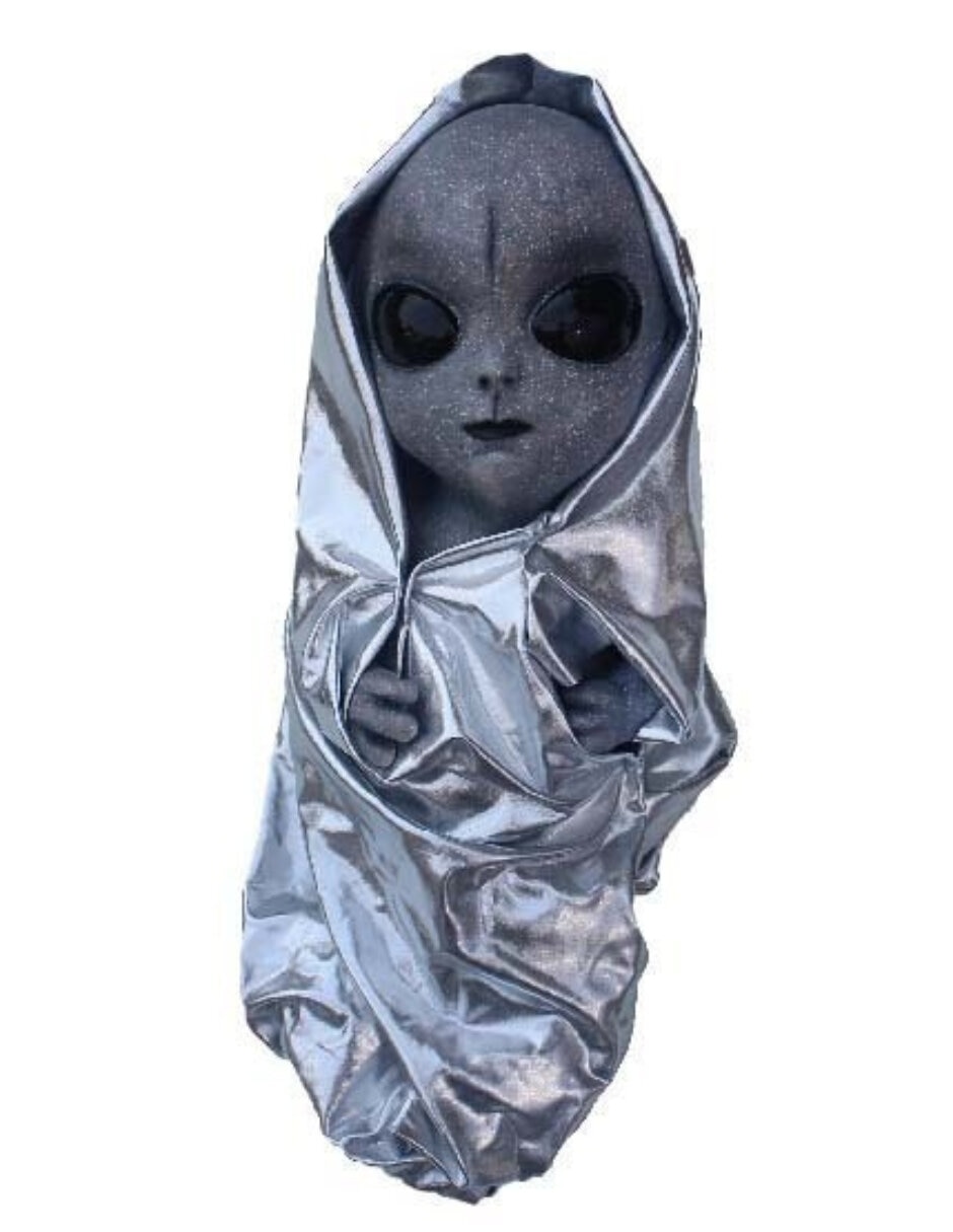 Figura decorativa de muñeco alien 7