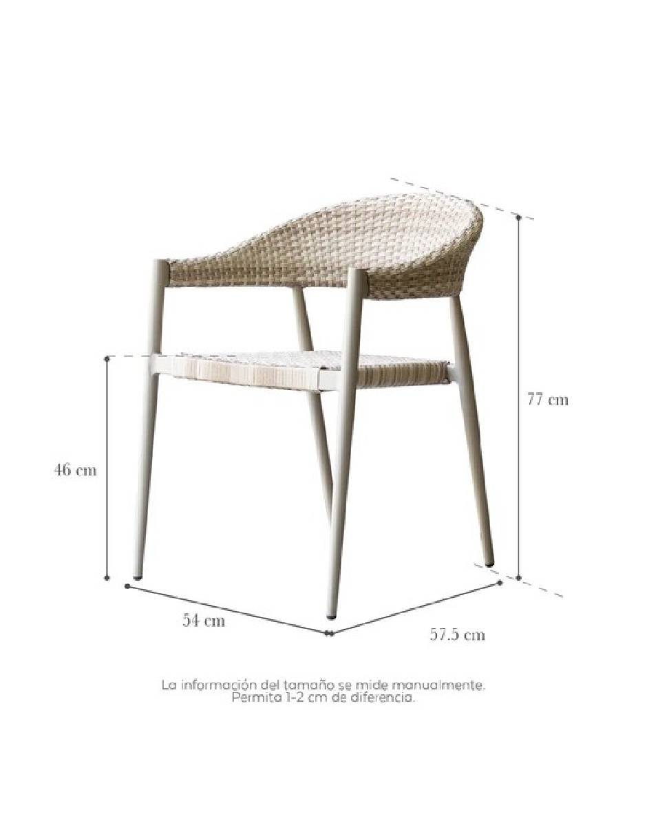 Silla All Chairs de aluminio