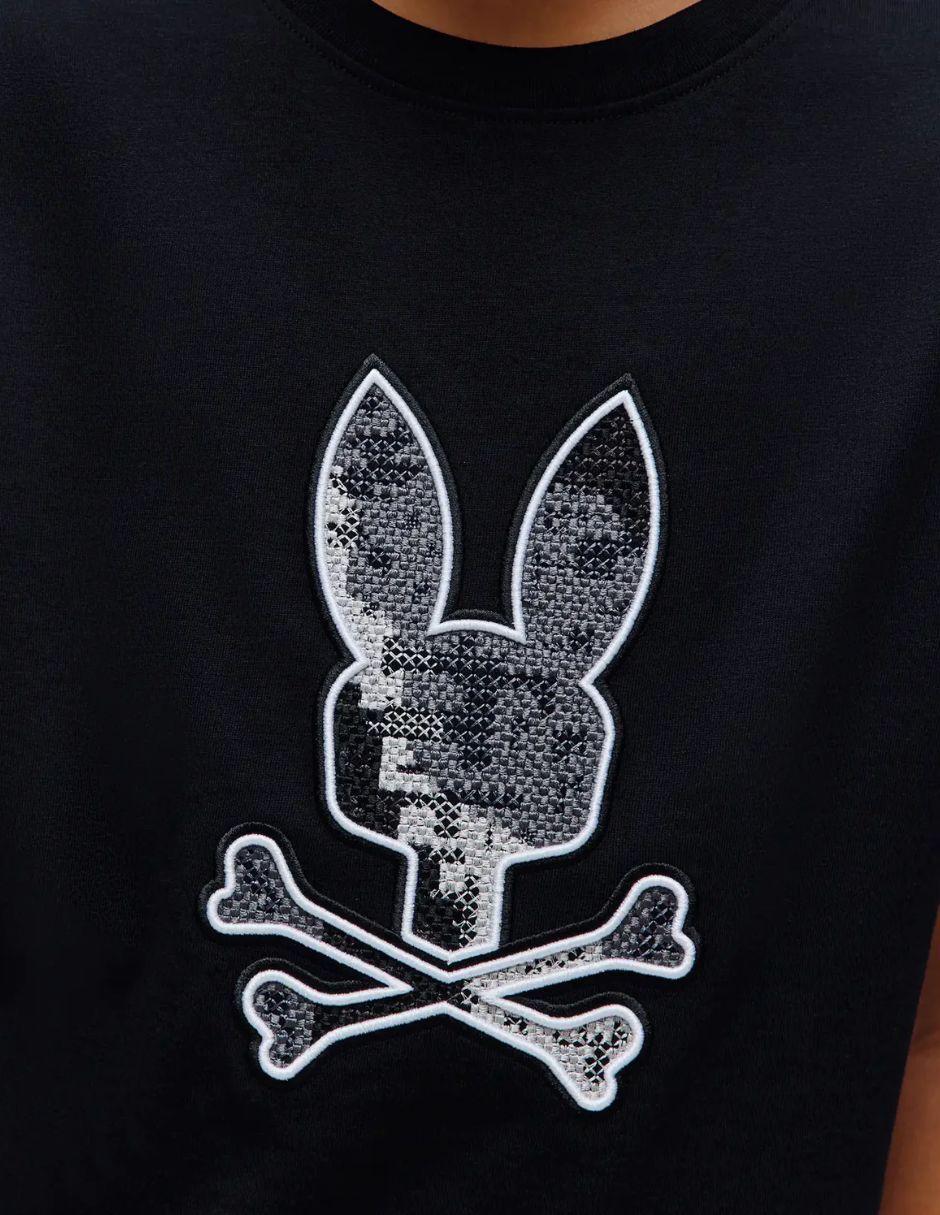 Playera psycho bunny manga corta para infantil niño